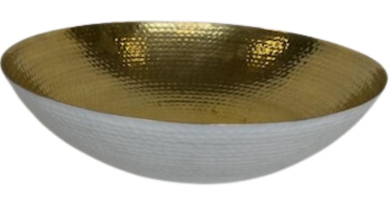 Hammered Metal Bowl