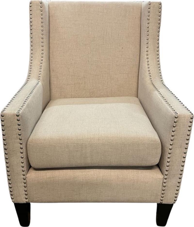 Beige Tan Accent Chair