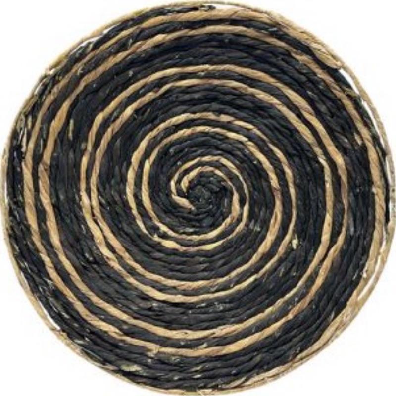 Round Wicker Decor