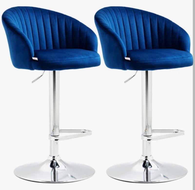 Adjustable Blue Stools
