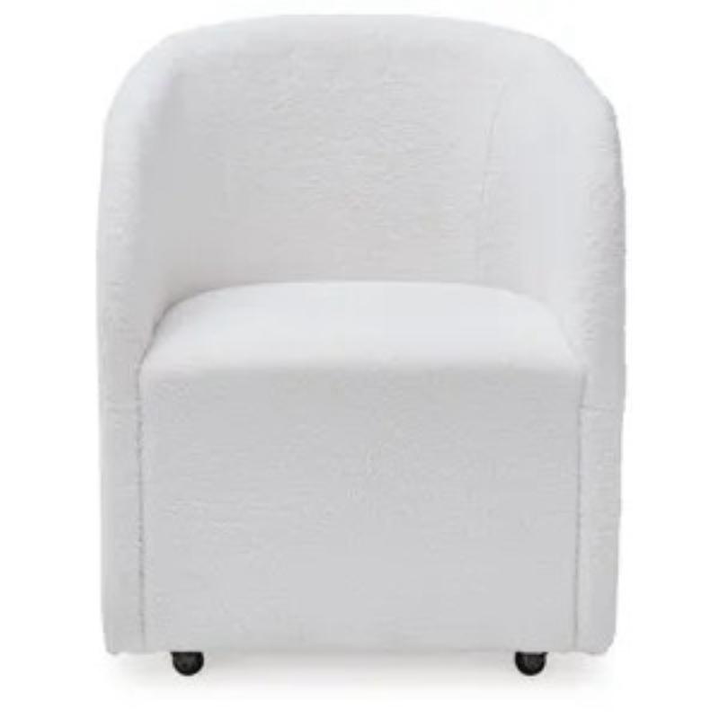 Bucle Sherpa Chair On Casters