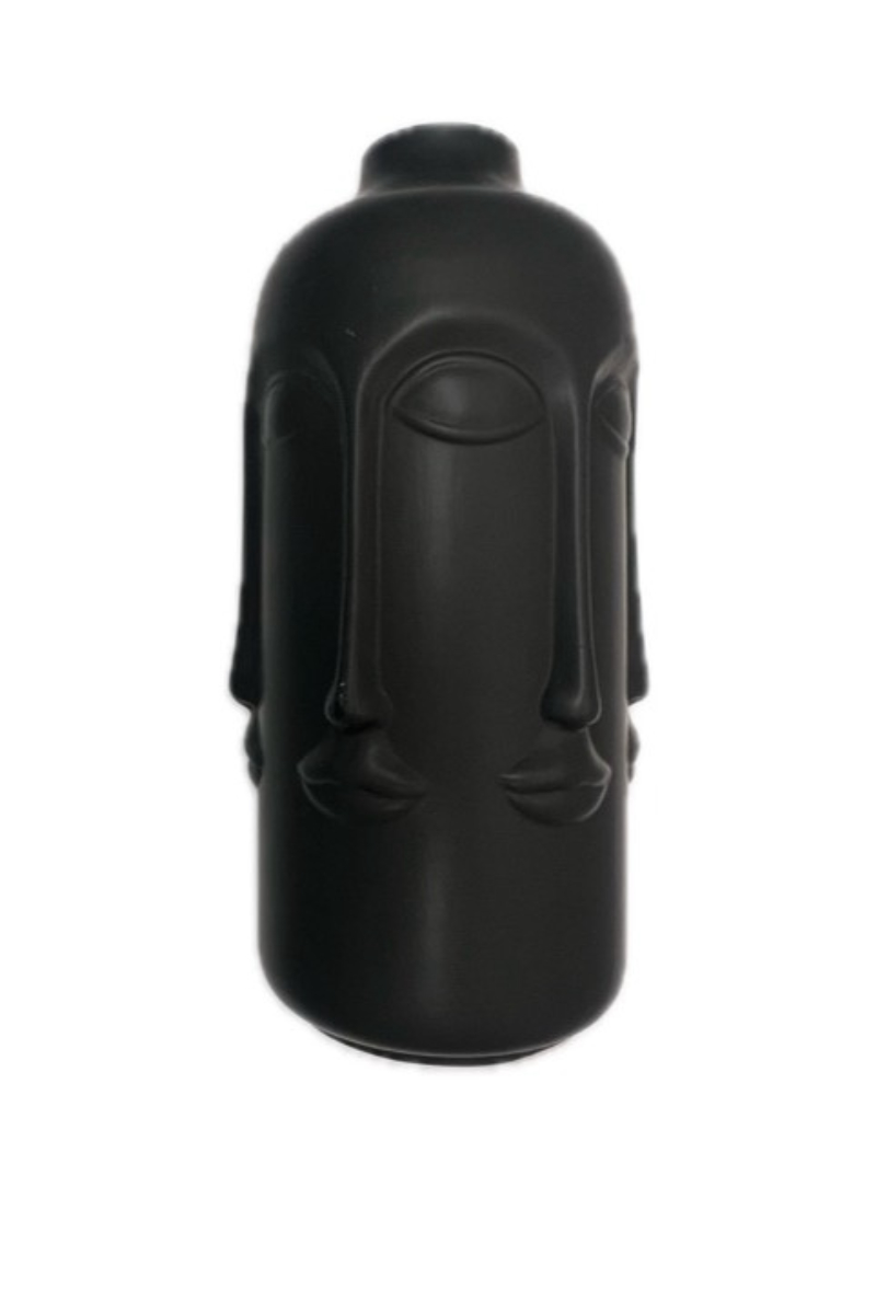 Vase W/ Faces