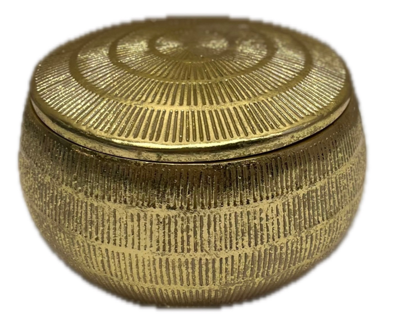 Round Gold Box