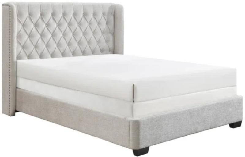 Queen Tufted Bed