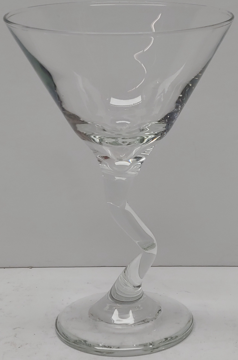 Kinky Martini Glass