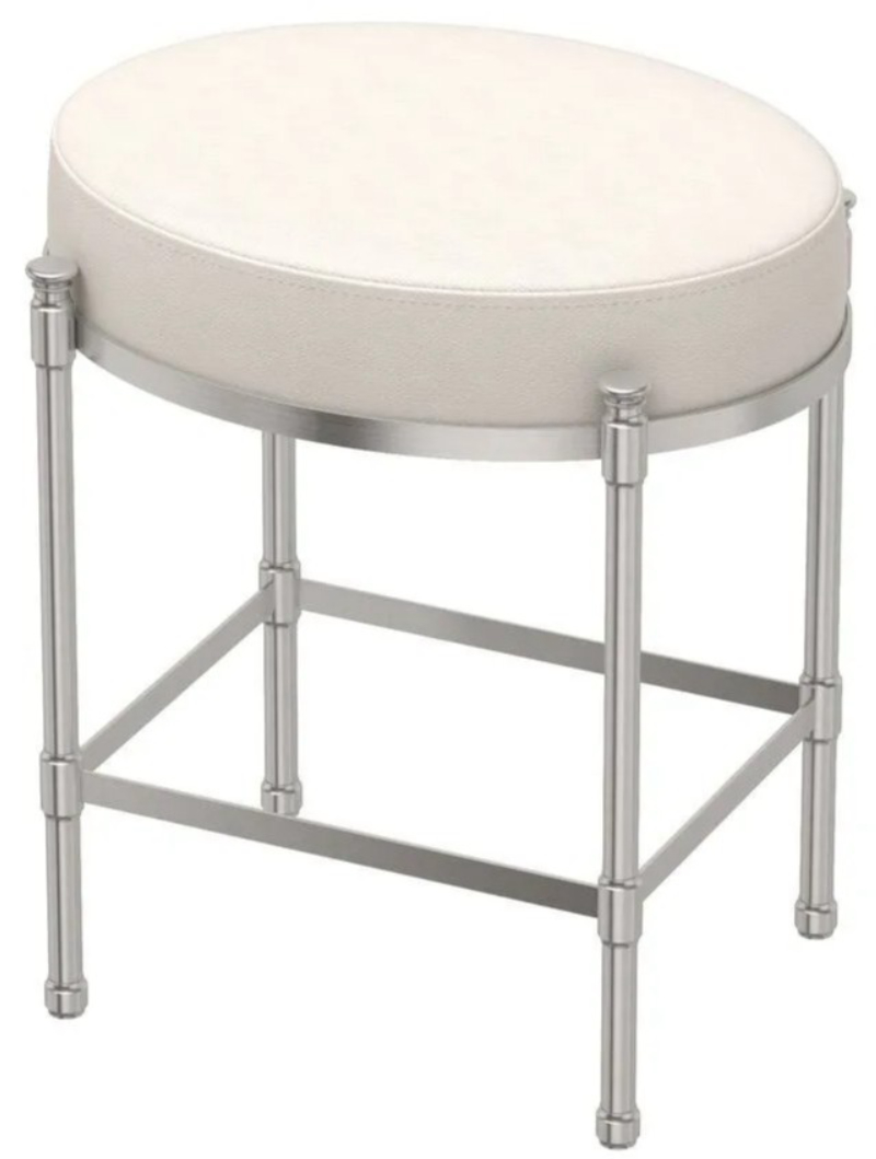 Oval Vanity Stool