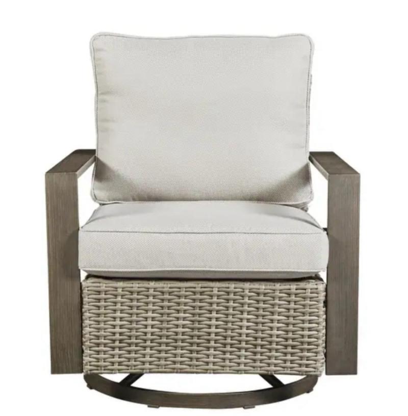 Rattan Metal Patio Chair