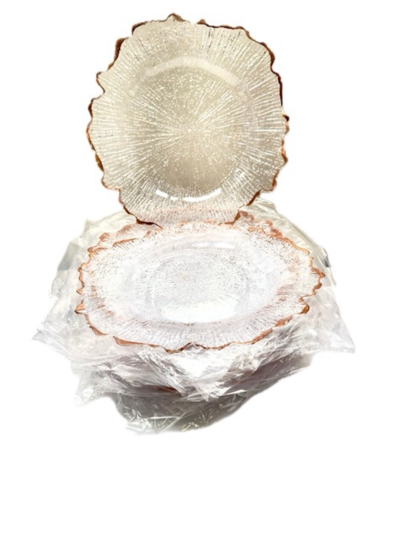 Clear Plastic Charger