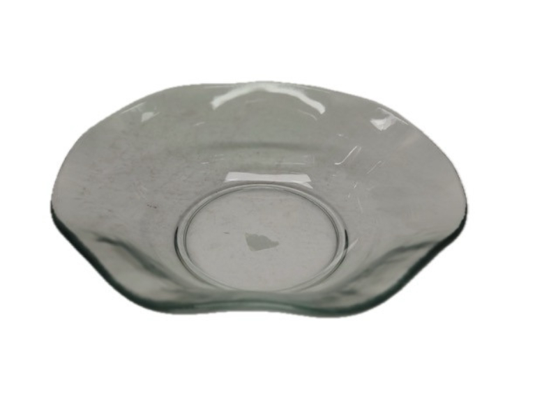 Glass Wavy Bowl