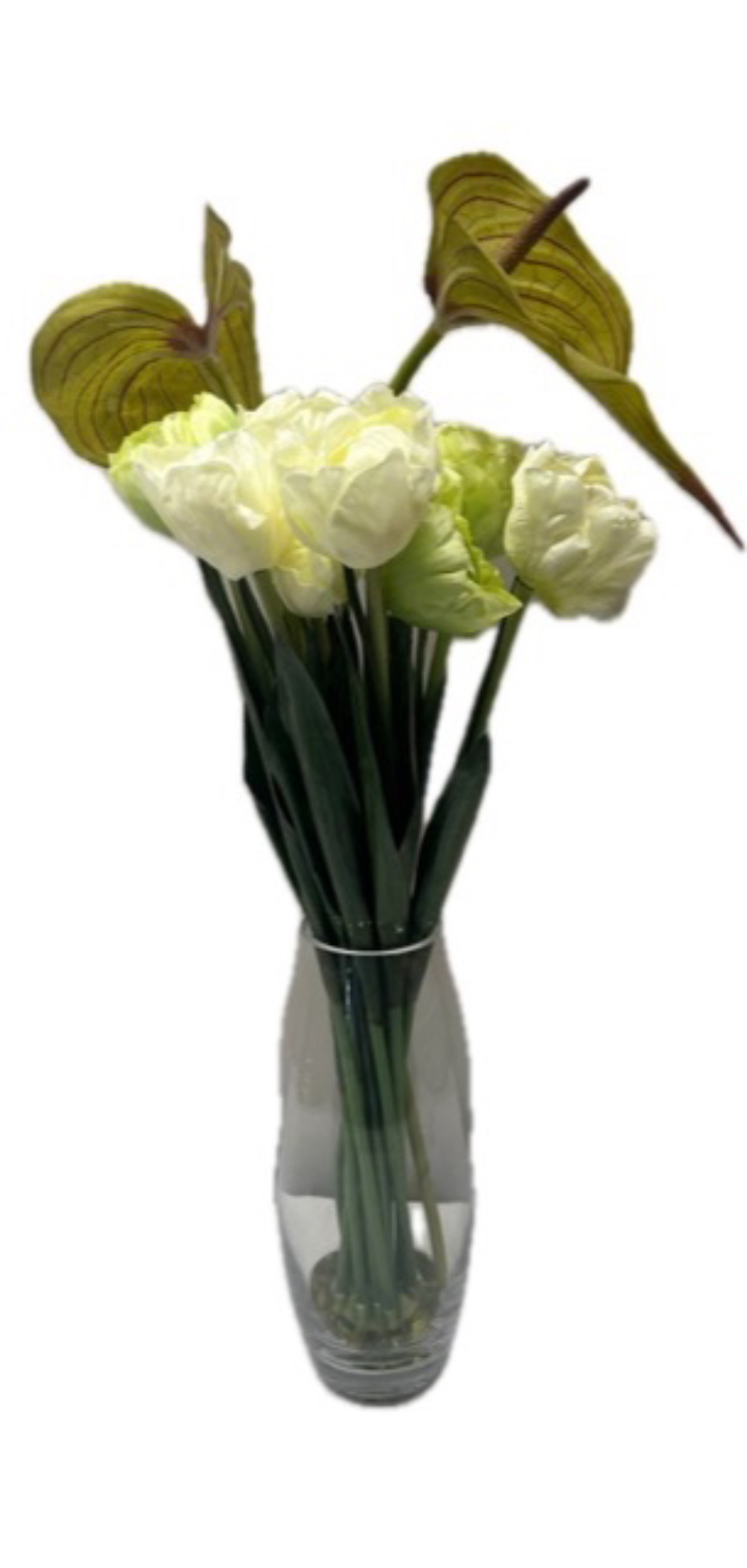 Flowers In Glass Vase