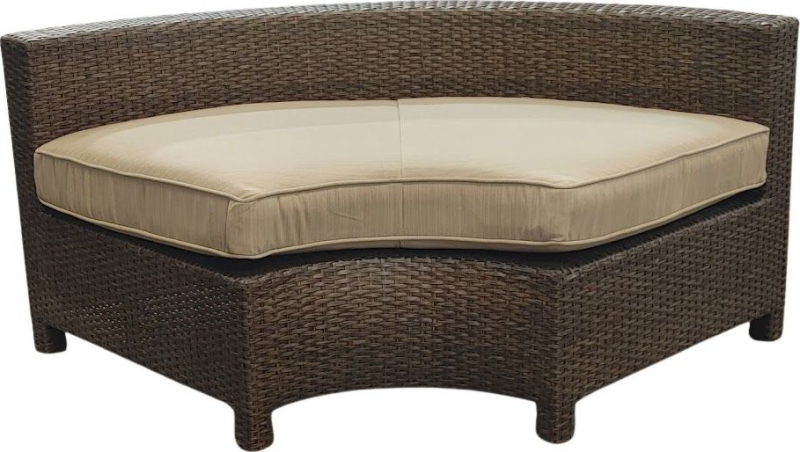 Curved Loveseat