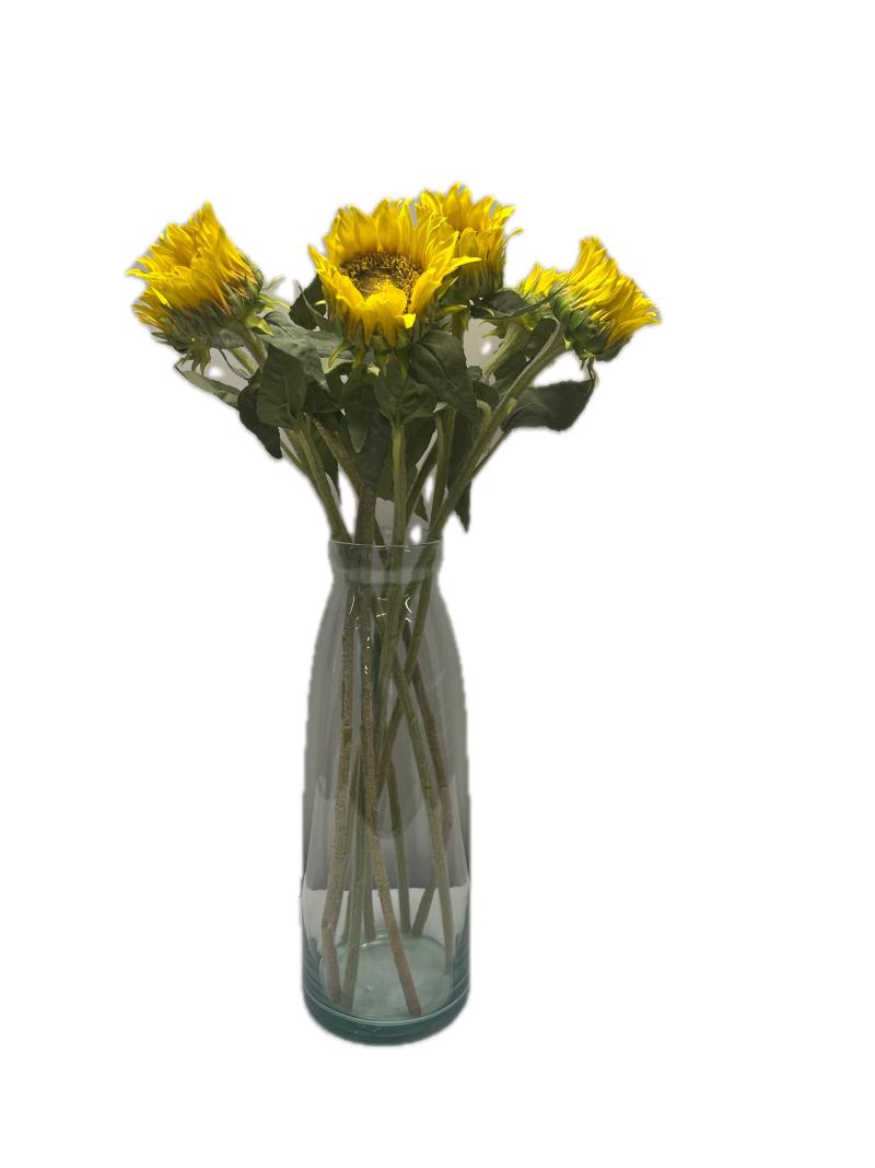 Vase With Sunflowers