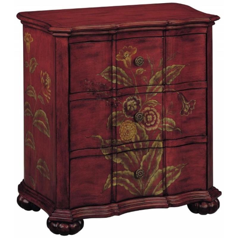 Floral 3 Drawer Chest