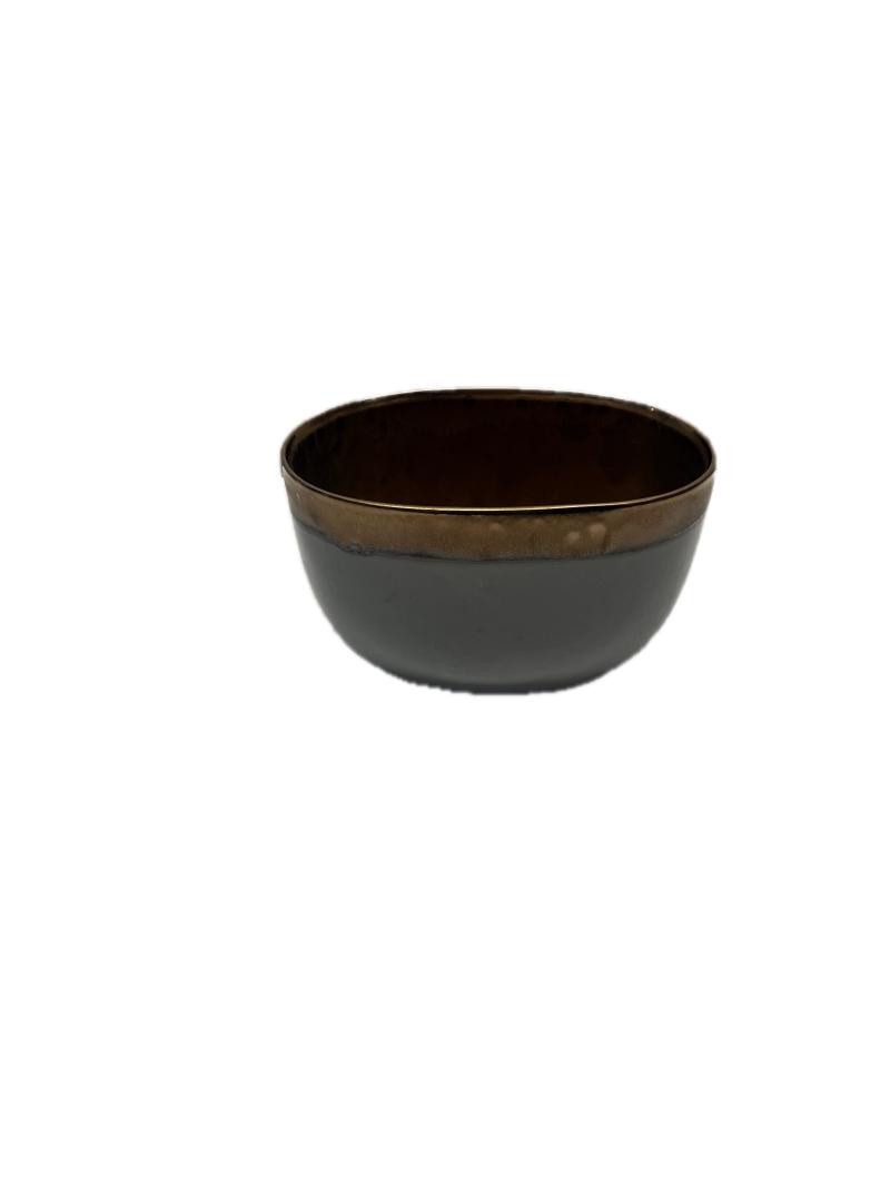 Small Bronze & Grey Bowl
